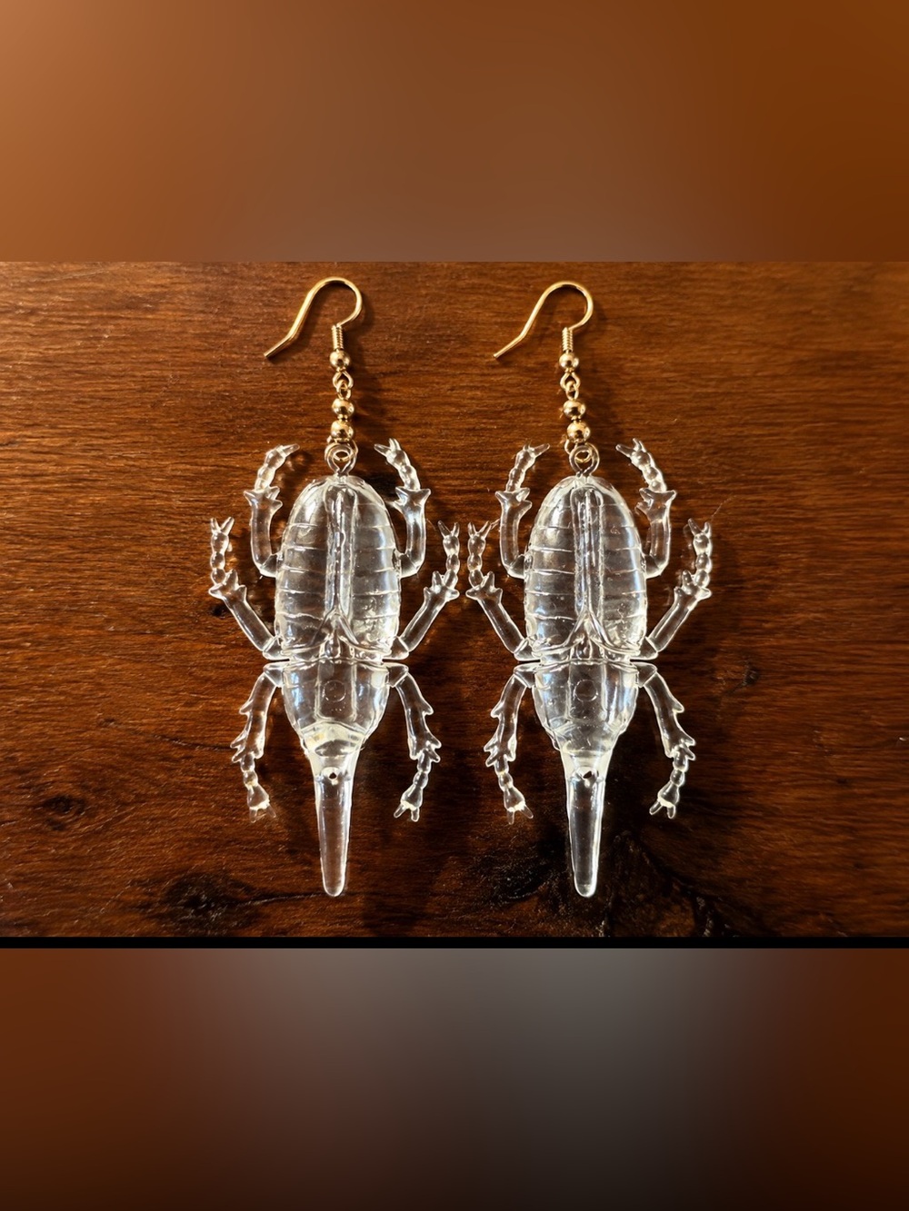 Beetle Statement Earrings
